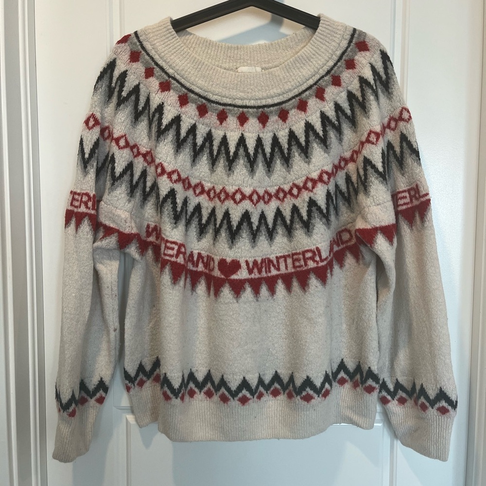 H&M “WINTERLAND” sweater